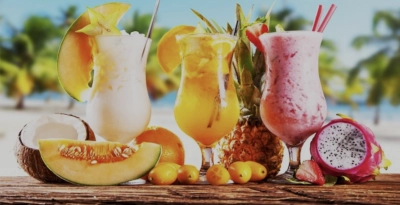 آبمیوه و بستنی